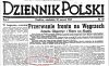 Dziennik Polski 25 marca 1945 Goświnowice